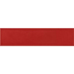 BUBBLE RED GLOSS PLAIN 75X300MM V1 BBBLTU73R